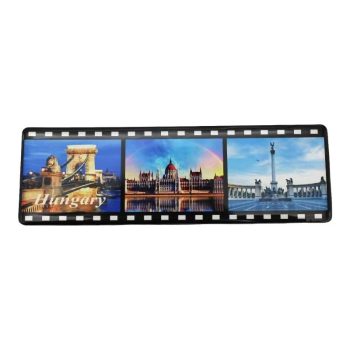 Hűtőmágnes filmszalag, Budapest