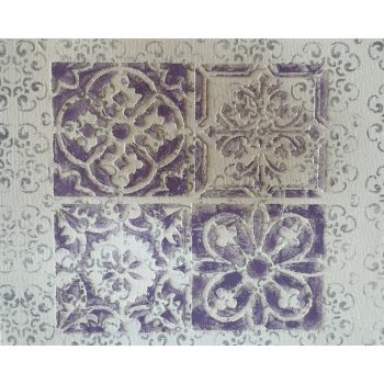 Lila csempe, 20 cm x 25 cm