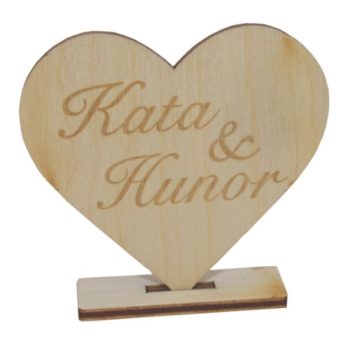   Ültető kártya talppal, egyedi fotóval, felirattal vagy logóval,