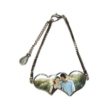   Karkötő, egyedi fotóval vagy logóval, több féle forma, ezüst színben