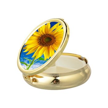   Gyógyszeradagoló dobozka, egyedi fotóval vagy logóval, arany színben