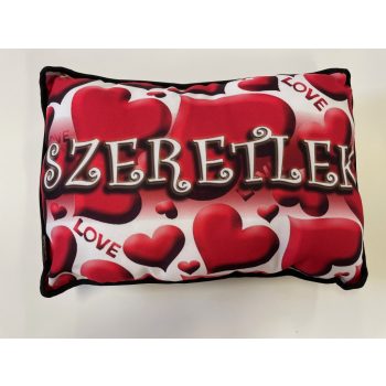 Négyzet Párna Love