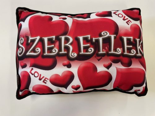 Négyzet Párna Love