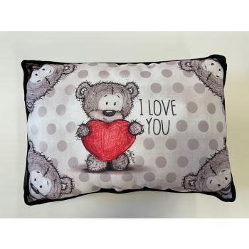 Négyzet Párna I Love You
