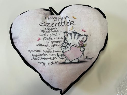 Szív Párna Nagyon Szeretlek