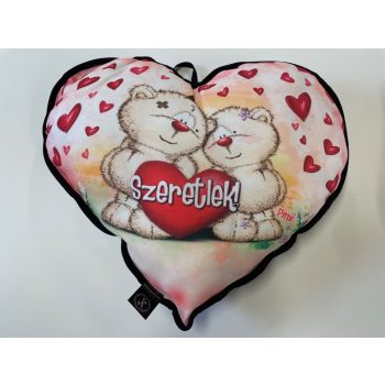 Szív Párna Macis Szeretlek