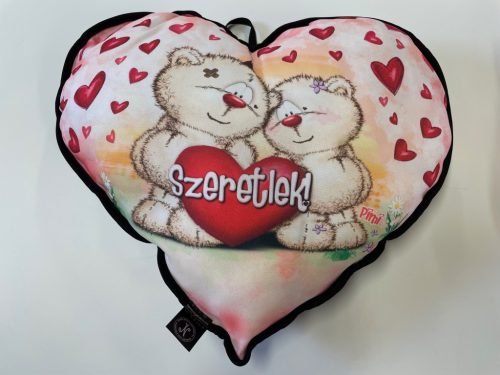 Szív Párna Macis Szeretlek