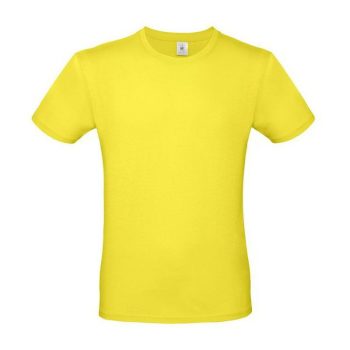   Póló, unisex, citromsárga, egyedi fotóval, felirattal vagy logóval, 1 vagy 2 oldalon dekorálva