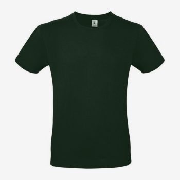   Póló, unisex, sötétzöld, egyedi fotóval, felirattal vagy logóval, 1 vagy 2 oldalon dekorálva