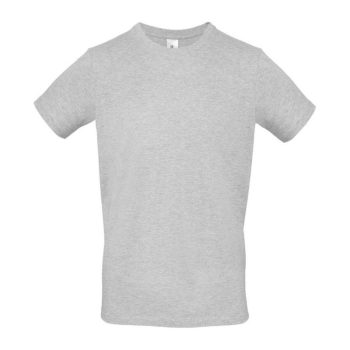   Póló, unisex, világos szürke, egyedi fotóval, felirattal vagy logóval, 1 vagy 2 oldalon dekorálva